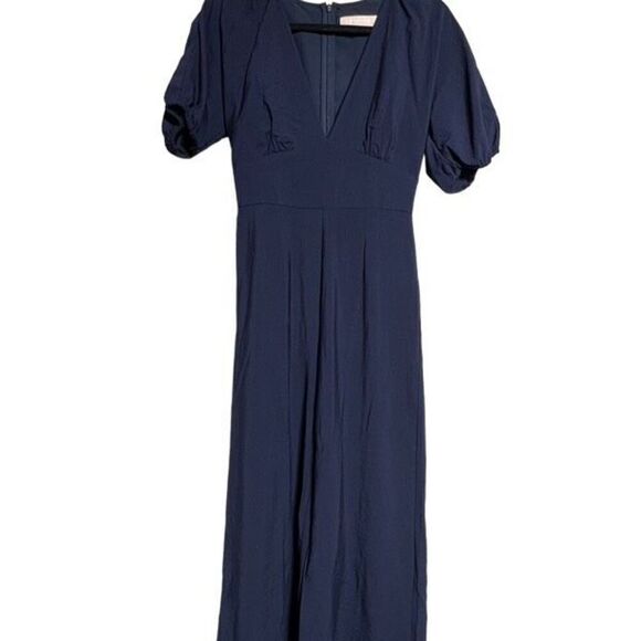 Keepsake Romper Navy Short Sleep One Piece Pantsuit Size Small - Picture 1 of 5
